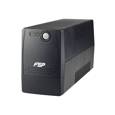 UPS FSP FORTRON FP600 600VA/360W LINEINTERACTIVE SIMULATED SINEWAVE AUTORESTART/OFFMODE/COLDSTART 1*12V/7AH 2*SCHUKO AVR