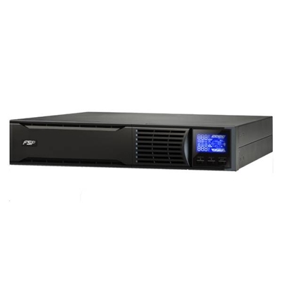 UPS FSP FORTRON CHAMP 2K RACK 2000VA/1800W ONLINE PURE SINEWAVE LCD CONVERTER/ECO MODE SNMP USB RS-232 4*12V/9AH 3*SCHUKO