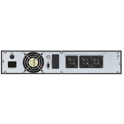 UPS FSP FORTRON CHAMP 2K RACK 2000VA/1800W ONLINE PURE SINEWAVE LCD CONVERTER/ECO MODE SNMP USB RS-232 4*12V/9AH 3*SCHUKO