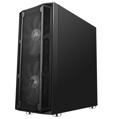 CABINET ITEK MAJES 20 MESH EVO - GAMING FULL TOWER, 2X20CM ARGB FAN, USB3, FRONT MESH, SIDE GLASS (ITGCAMAJ20ME)