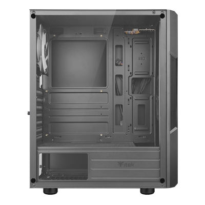 CABINET ITEK SPACIRC XO - GAMING MIDDLE TOWER, 2X12CM ARGB FAN, USB3 (ITGCASPXO)