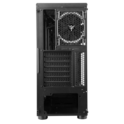 CABINET ITEK ITGCATRK40E THE ROCK EVO - GAMING MIDDLE TOWER, USB3, 12CM ARGB FAN, SIDE PANEL TEMP GLASS