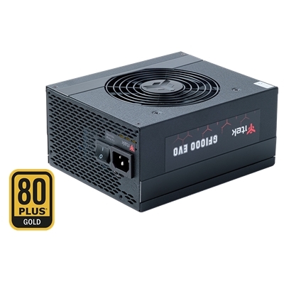 ALIMENTATORE ATX ITPSEGF1000 GF1000 EVO - 1000W, 80PLUS GOLD, VENTOLA FDB 12CM,  COND GIAPPONESI, MODULARE