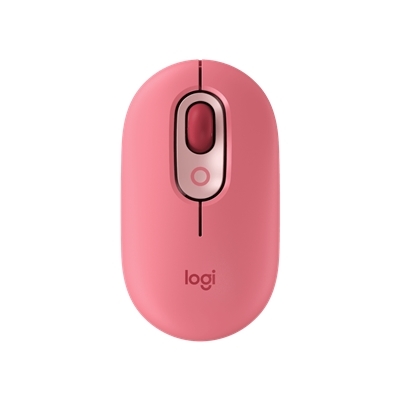 MOUSE LOGITECH RETAIL POP HEARTBREAKER ROSE WIRELESS BLUETOOTH OTTICO 104,8X59,4X35,2MM P/N 910-006548