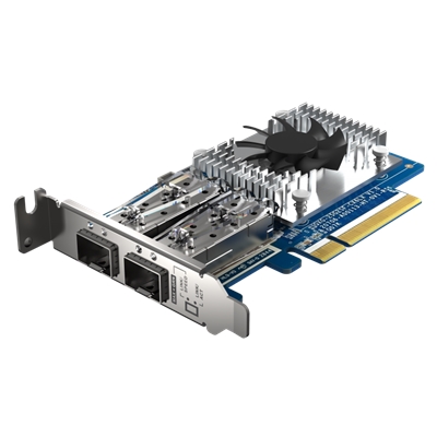 SCHEDA DI RETE QNAP QXG-25G2SF-CX6 DUAL-PORT SFP28 25GBE-PCIE GEN4X8-LOW PROFILE