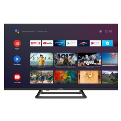 TV LED SMART-TECH 32'' FRAME LESS 32HA10V3 SMART TV ANDROID 9.0 DVB-T2/S2 HD 1366X768 BLACK CI SLOT HM 3XHDMI 2XUSB VESA