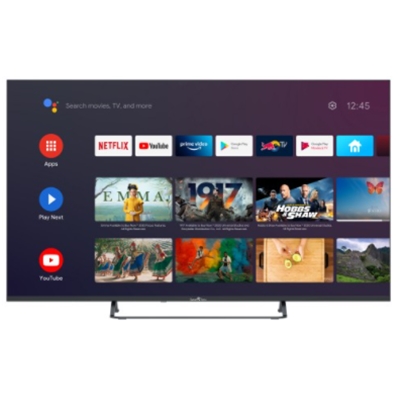 TV LED SMART-TECH 55'' WIDE 55UA10V3 SMART-TV 4K ANDROID 9.0 DVB-T2/S2 UHD 3840X2160 BLACK CI SLOT 3XHDMI 2XUSB VESA