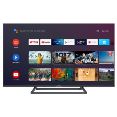 TV LED SMART-TECH 40'' FRAME LESS 40FA10V3 SMART-TV ANDROID 9.0 DVB-T2/S2 FHD 1920X1080 BLACK CI SLOT 3XHDMI 2XUSB VESA