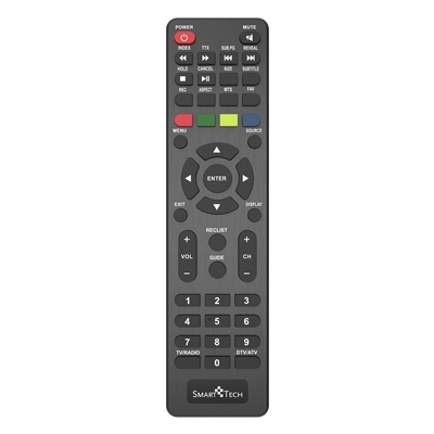 TELECOMANDO SMART-TECH CX- 511 PER TV SERIE T2