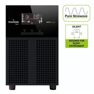 UPS TECNOWARE EXA-PLUS 3000 FGCEXAPL3002IEC 3000VA/2100W LCD SINUSOIDALE +AVR +USB/RS232 XSW(WEB)