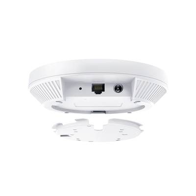 WIRELESS N ACCESS POINT AX3000 CEILING MOUNT DUALBAND TP-LINK EAP650 WI-FI 6-1P ×1GBPS RJ45,802.3AT POE, MU-MIMO,2 ANT.INT