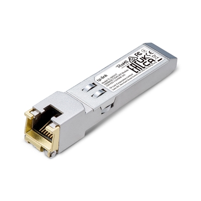 MODULO TP-LINK TL-SM331T 1000BASE-T RJ45 SFP 1000MBPS RJ45 COPPER TRANSCEIVER, PLUG AND PLAY WITH SFP SLOT, UP TO 100MT