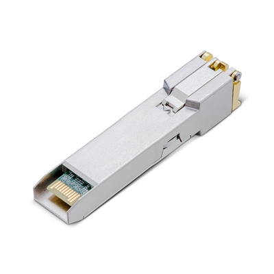 MODULO TP-LINK TL-SM331T 1000BASE-T RJ45 SFP 1000MBPS RJ45 COPPER TRANSCEIVER, PLUG AND PLAY WITH SFP SLOT, UP TO 100MT