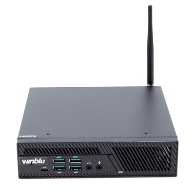 MINI-PC WINBLU EASY PRO 0639EDU 1LT B560 I3-10105 8GBDDR4 250M.2/NVME 2XDP HDMI LAN WIFI BT FW-TPM 8USB W11PROEDU 2Y ON SITE