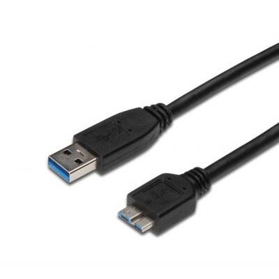 CAVO USB3.0 A-MICRO USB B M/M 1,8MT DIGITUS DK112341 CONNETTORE USB TIPO A MASCHIO/MINI B MASCHIO
