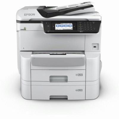 STAMPANTE EPSON MFC INK WORKFORCE PRO WF-C8690DTWF C11CG68401BB A3+ 4IN1 35PPM 250FG+500FG ADF LCD USB LAN WIFI DIRECT PCL