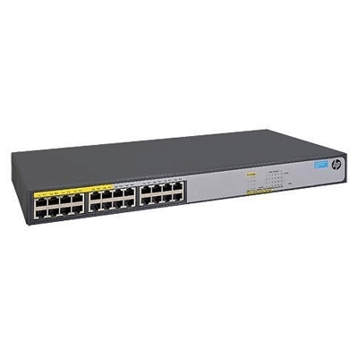 SWITCH HP JH017A 1420-24G-2SFP UNMANAGED 24XRJ45 AUTOSENSING 10/100/1000 PORTS 2XSFP 100/1000 LIMITED LIFETIME WARRAN FINO:07/05