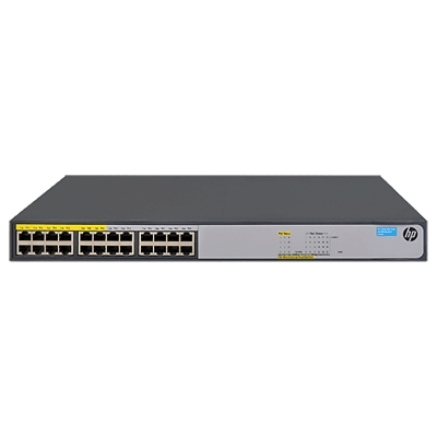 SWITCH HP JH019A 1420-24G-POE+ (124W) UNMANAGED 12XRJ45 AUTOS. 10/100/1000 POE+ - 12XRJ45 AUTOS. 10/100/1000 PORTS L. FINO:07/05