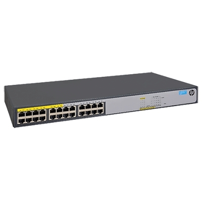 SWITCH HP JH019A 1420-24G-POE+ (124W) UNMANAGED 12XRJ45 AUTOS. 10/100/1000 POE+ - 12XRJ45 AUTOS. 10/100/1000 PORTS L. FINO:07/05