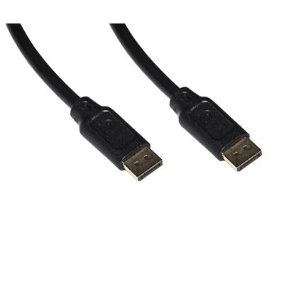 CAVO DI CONNESSIONE DISPLAYPORT 1.2 MT 1.8 NERO 4K LINK LKCDP18