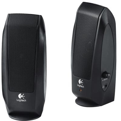 CASSE LOGITECH OEM S120 2.0 2.3W RMS BLACK P/N 980-000010 EAN 5099206003989 -GARANZIA 3 ANNI-