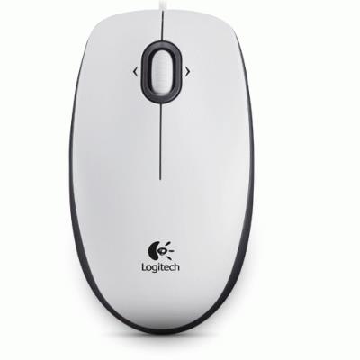 MOUSE LOGITECH OEM B100 OPTICAL BIANCO USB P/N 910-003360  -GARANZIA 3 ANNI-