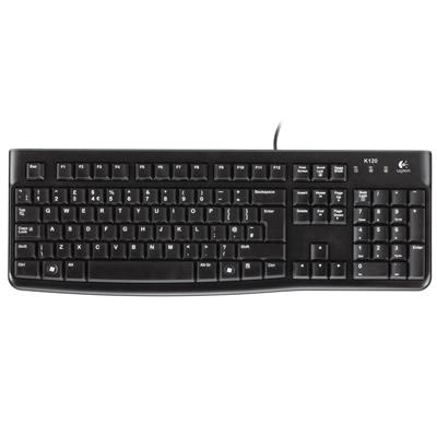 TASTIERA LOGITECH RETAIL K120 USB NERA P/N 920-002492