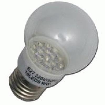 LAMPADA A LED NILOX 26NXLL2718002 E27- 18 LED - 0,9W - CLASSE A - COLORE LUCE BIANCA CALDA