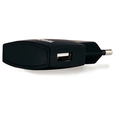 ALIMENTATORE USB DA CASA 1P TECNOWARE HD FAM17196 NERO OUT:2,1A IN:100/240VAC