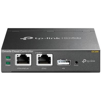 CONTROLLER CLOUD TP-LINK OC200 OMADA, 2P 10/100,1P USB2.0,1P MICRO USB
