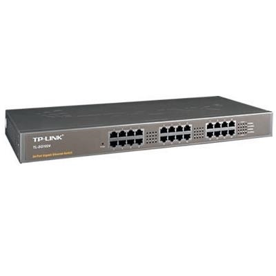 SWITCH 24P LAN GIGABIT TP-LINK TL-SG1024 METAL CASE RACKMOUNT 19