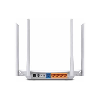 WIRELESS AC1200 ROUTER DUAL BAND TP-LINK ARCHER C50 -300MBPS X2.4GHZ-867MBPS X 5GHZ- 802.11A/B/G/N 1P WAN-4P 10/100 FINO:31/05