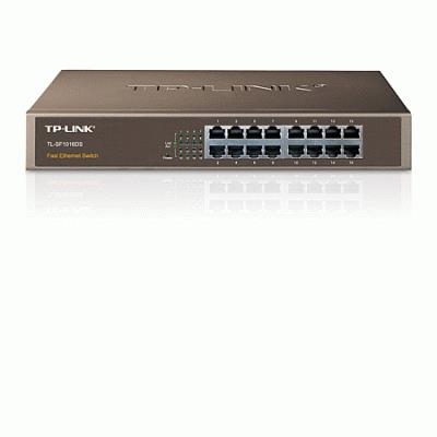 SWITCH 16P LAN 10/100M TP-LINK TL-SF1016DS RJ45 -GARANZIA 3 ANNI