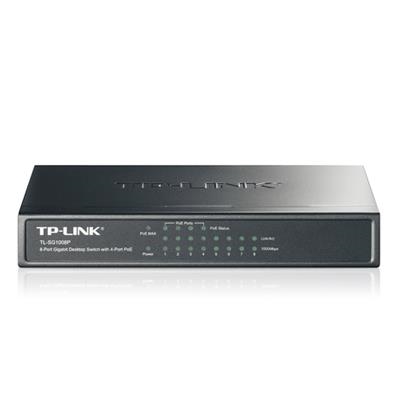 SWITCH 8P GIGABIT POE TP-LINK TL-SG1008P RJ45 4P POE  -GARANZIA 3 ANNI