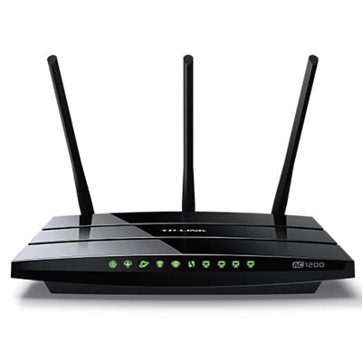 WIRELESS ROUTER  AC1200 TP-LINK ARCHER VR400 VDSL/ADSL 867M A 5GHZ+300M A 2.4GHZ 1GE WAN/LAN+3FE LAN 1P USB2.0 3 ANT.FISSE