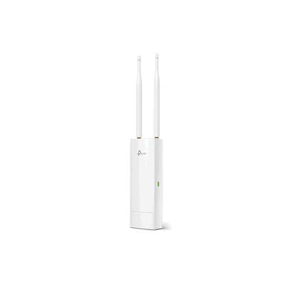 WIRELESS N ACCESS POINT OUTDOOR 300M TP-LINK EAP110-OUTDOOR 1P 10/100 LAN,802.3BGN, PASSIVE POE, MULTI-SSID, ANT.EST,5DBI