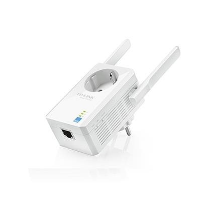 WIRELESS N RANGE EXTENDER 300M TP-LINK TL-WA860RE 802.11NGB CON PASS THROUGH E PRESA DA MURO - ANTENNE ESTERNE- GARANZIA 3 ANNI-