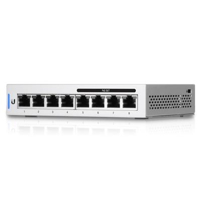 SWITCH 8P LAN GIGABIT UBIQUITI UNIFI US-8-60W MANAGED 4P POE