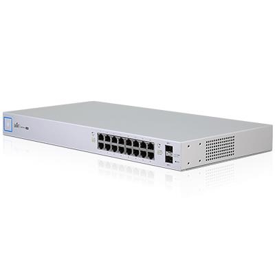 SWITCH 16P LAN GIGABIT UBIQUITI UNIFI US-16-150W MANAGED 2P SFP -SUPP. POE-