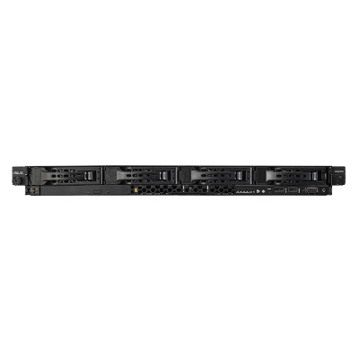 BAREBONE SERVER ASUS 1U RS300-E10-RS4 1XLGA1151 4XDDR4 ECC MAX64GB 4HD/HS 6XSATA3 2XM.2 RAID 0,1,5,10 4XGLAN VGA 1+1 450W RED.