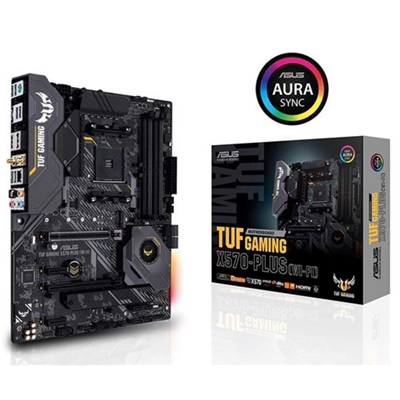 MB ASUS TUF GAMING X570-PLUS WI-FI LGA AM4 X570 AMD 4XDDR4DC-4400O.C. 1PCIE4.0X16 VGA 8SATA3R M.2 USB3.2 ATX 90MB1170-M0EAY0