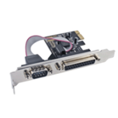 SCHEDA INTERFACCIA PCI-E P007-CPEO1S1P > 1P PARALLELA + 1P SERIALE RS232 ATLANTIS  - EAN 8026974013886 -GARANZIA 2 ANNI-