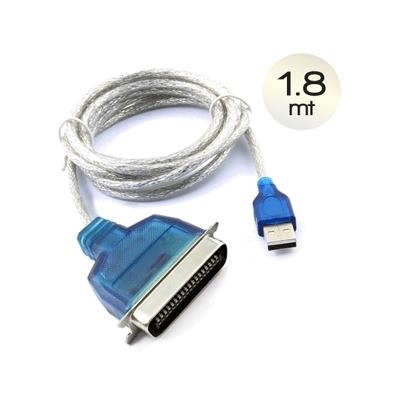 ADATTATORE DA USB A PRINTER CENTRONIC 1.8MT ATLANTIS P019-C170-UCN36  M/M EAN: 8026974015729