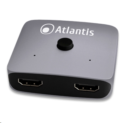 SWITCH HDMI COMBO ATLANTIS A04-HDMI-SW_SP- RISOL.1920X1080@60HZ-CAVO 10CM-ING./USCITA: 2XHDMI1.4 +1XHDMI1.4