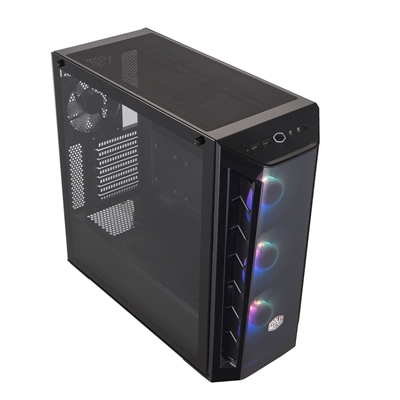 CABINET ATX MIDI TOWER COOLER MASTER MCB-B520-KGNN-RGA MASTERBOX MB520 ARGB NERO ATX 2X3.5/2.5 4X2.5 2XUSB3.2 LATO TRASP. NOALIM