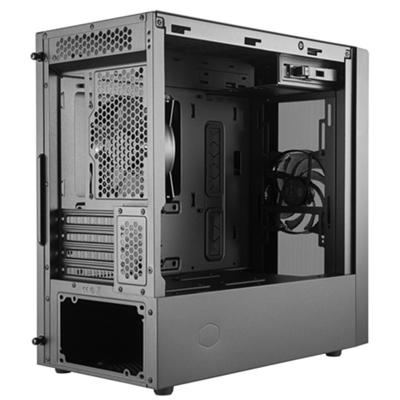 CABINET ATX MINI TOWER COOLER MASTER MCB-NR400-KG5N-S00 MASTERBOX NR400 BLACK MATX 4X3.5 4X2.5 2XUSB3.0 LATO TRASP. NOALIM.