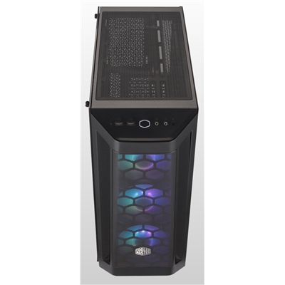 CABINET ATX MIDI TOWER COOLER MASTER MCB-B511D-KGNN-RGA MASTERBOX MB511 BLACK ATX 2X3.5/2.5 2XUSB3.0 ARGB LATO TRASP. NOALIM.