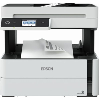 STAMPANTE EPSON MFC INK ECOTANK MONO ET-M3170 C11CG92402 A4 4IN1 39PPM F/R 250FG ADF LCD USB WIFI LAN