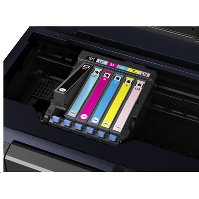 STAMPANTE EPSON MFC INK EXPRESSION PHOTO XP-970 C11CH45402 3IN1 A4/A3 28PPM 6CART LCD TOUCH CARD READ STAMPA CD USB LAN WIFI