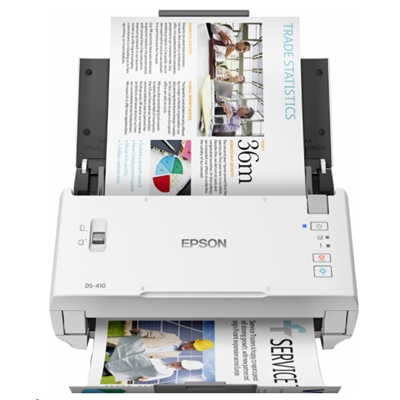 SCANNER EPSON WORKFORCE DS-410 POWER PDF DOCUMENTALE A4 CARIC. DALL ALTO 26PPM 52IPM ADF50F SUPP A3, USB B11B249401PP FINO:30/06